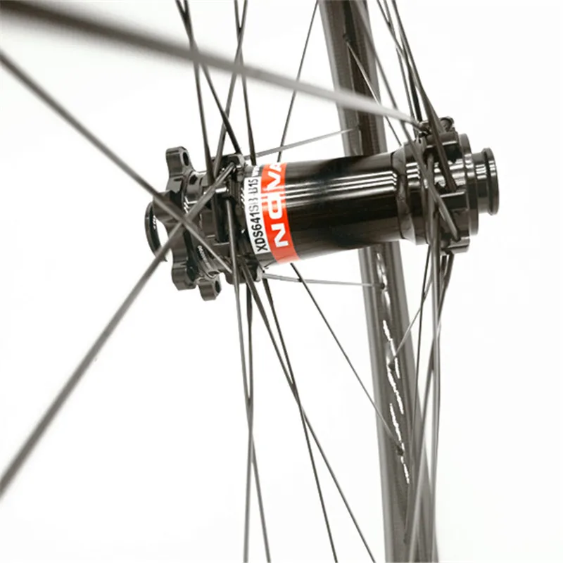 Углеродные mtb колеса 27.5er 35x25 мм Асимметричная бескамерная NOAVTEC boost 110x15 148x12