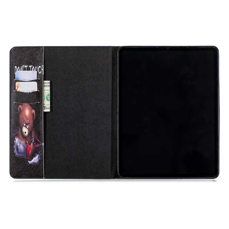 Милый окрашенный флип чехол из искусственной кожи для iPad Pro 2018 12 9 Чехлы планшета с