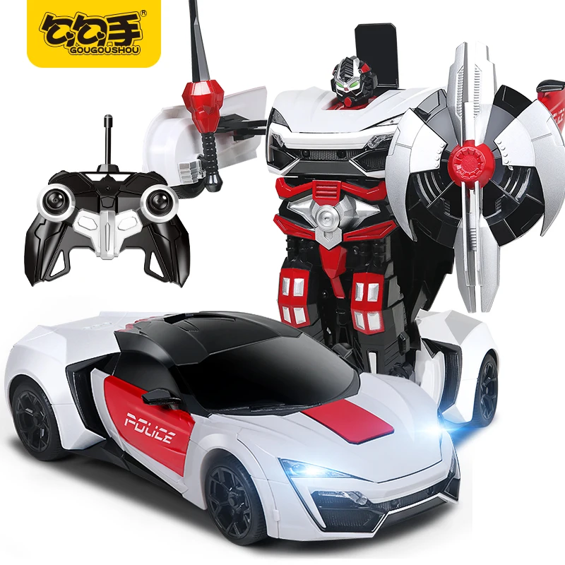 GouGouShou Kids 2 in 1 Transformation Sports Car Remote Control