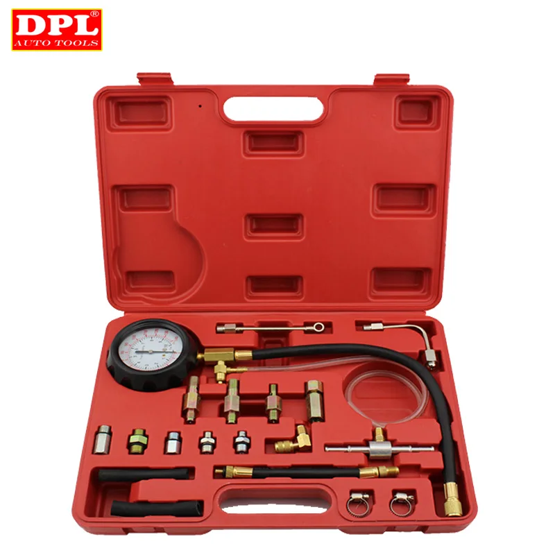 TU 114 Fuel Pressure Tester Pressure Gauge Auto Diagnostics Tools Set