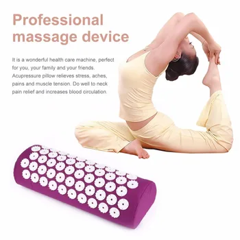 

Massager Pillow Relieve Stress Pain Acupuncture Spike Protect Neck Health Care Pillow Massage Cushion For Adult new