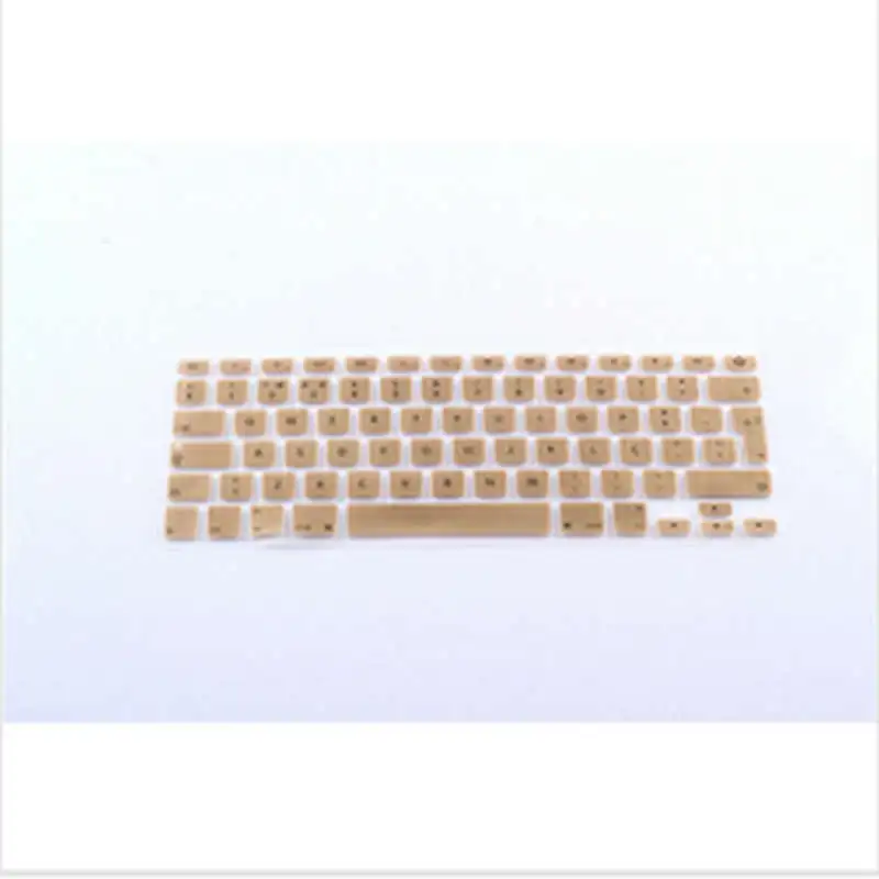Cubierta de silicona para teclado de Macbook Air, protector de teclado