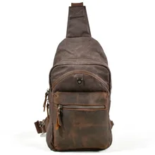 Вощеный Водонепроницаемый Холст Crossbody сумка для Для мужчин Для женщин Ретро Военная Сумка почтальона сумка слинг большой Ёмкость сумки