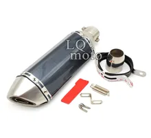 Motorcycle Modified Exhaust pipe dirt bike muffler For Honda yamaha mt-mt-fz9 sr 2014 2015 mt07 mt09 Honda VFR800/F 2002-2016