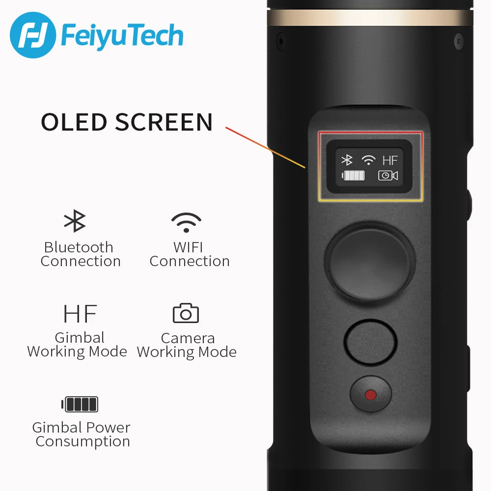 FeiyuTech G6 Handheld Gimbal Kamera Stabilisator für Gopro Hero 8 7 6 5 Sony RX0 Xiao Yi 4k Splash action Kamera