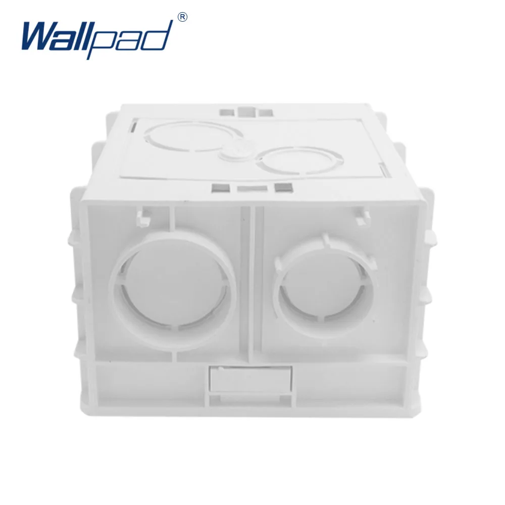 Caixa de montagem para Interruptor de Parede de 86*86mm e Tomada Wallpad Cassete Universal Branco Para Trás Da Parede da Caixa de Junção