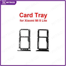 Witrigs sim-карты лоток держатель Слот гнездо для Xiaomi mi 8 mi 8 Lite
