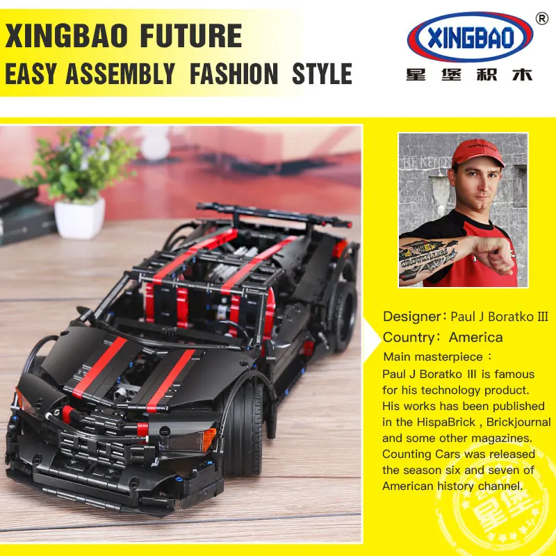 X Models Building toy Compatible with Lego X07003 1916Pcs Car Blocks Toys Hobbies For Boys Girls Model Building Kits X Models Building toy Compatible with Lego X07003 1916Pcs Car Blocks Toys Hobbies For Boys Girls Model Building Kits