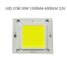 20 шт./лот COB Чип высокая мощность полная мощность 4640 50 Вт светодиодный лампы 6000лм теплый белый высокая мощность длительный срок службы хороший 3 года для прожектора