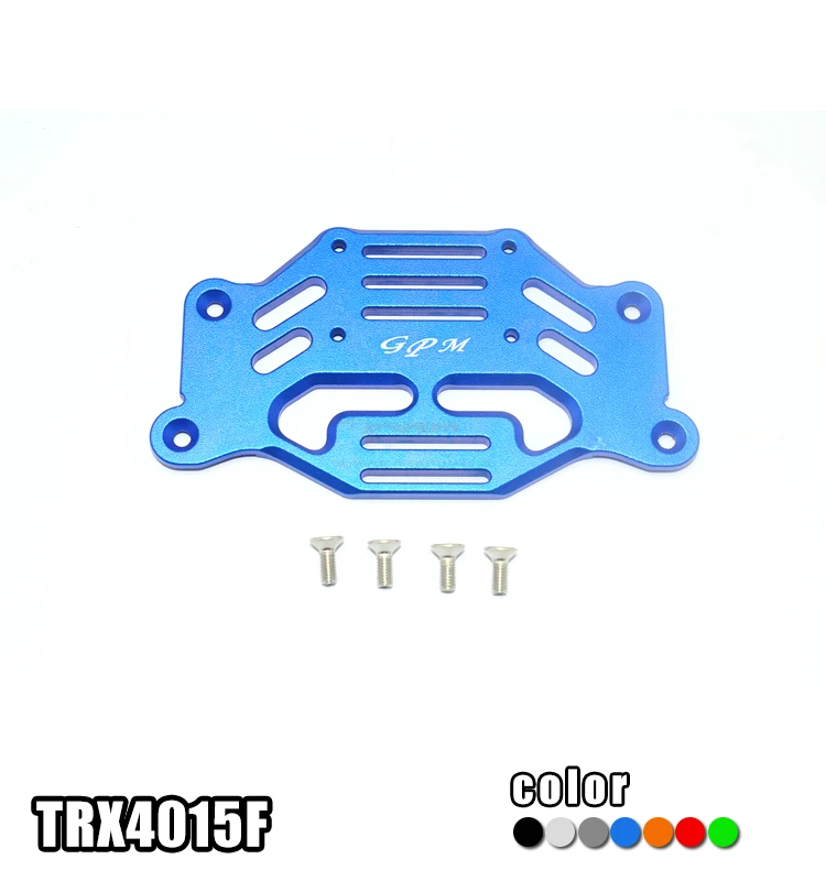 Комплект пластин для стабилизации переднего брызговика из сплава GPM TRX4015F детской
