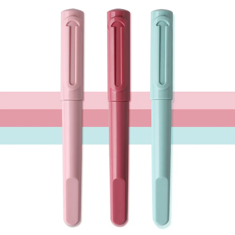 

High quality Fountain pen F Nib Fountain Pen Luxury PC EF Nib Ink Pen for Student Office Writing Pen scrapbook DIY Supplies