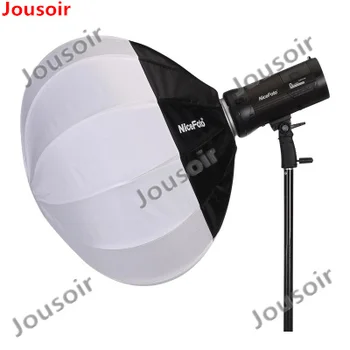 

NiceFoto 50/65/80cm Collapsible Spherd Softbox Paper Lantern Ball Shape Globe Diffuser w/ Bowens Mount for Studio Flash CD50