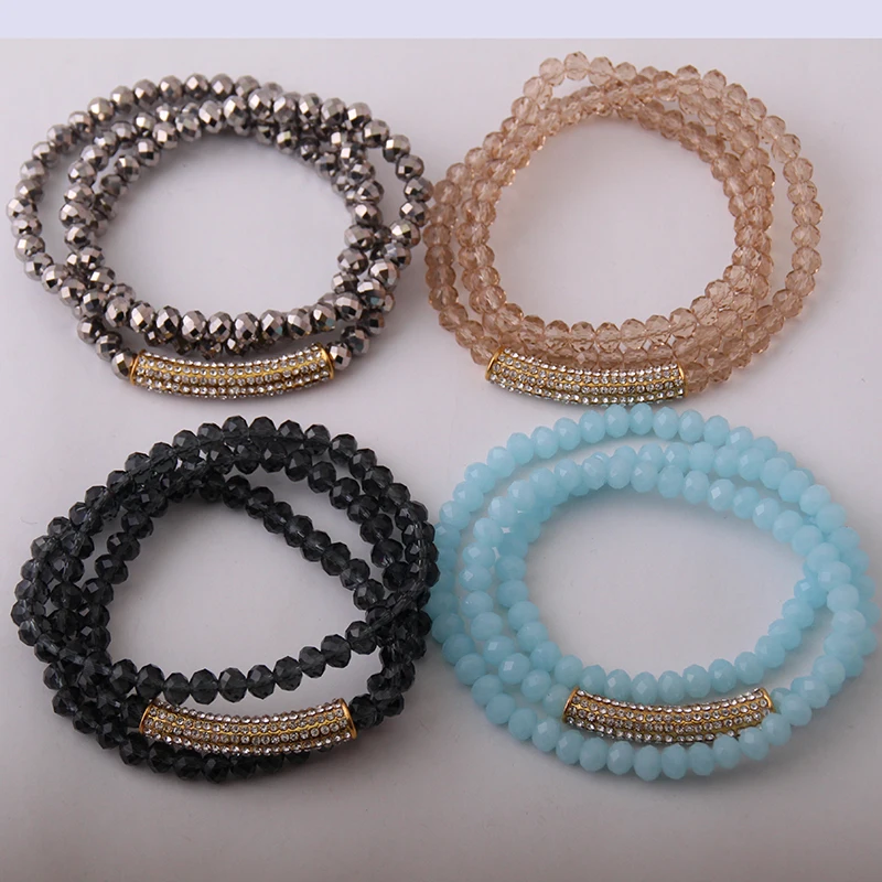 New Design Fashion Crystal Armband Made By Crystal Bracelet banglein