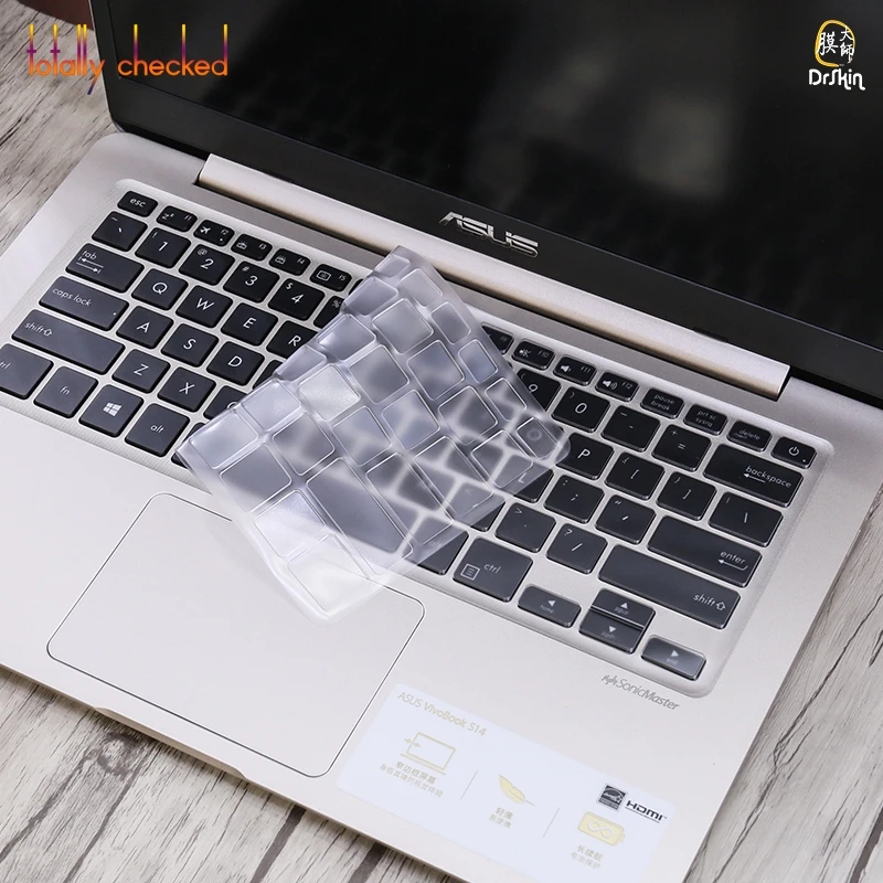 Клавиатура ноутбука кожного покрова Защитная крышка для Asus Vivobook S14 S410UN S406UA S406 S430UN S430 S410UA S430FN S430FA 14 дюймов