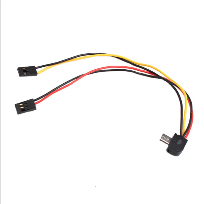 ТВ-выход кабель и кабель питания для RunCam 2/RunCam 3/RunCam Сплит FPV камера для RC FPV гоночная камера Дрон Запасные Запчасти Аксессуары