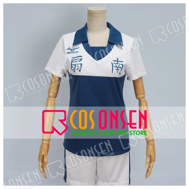 Haikyuu Fantasia de Cosplay Hinata Shoyo Anime Conjunto de shorts de  uniforme escolar feminino adulto Halloween, 4 - Nishinoya Yuu, Small 