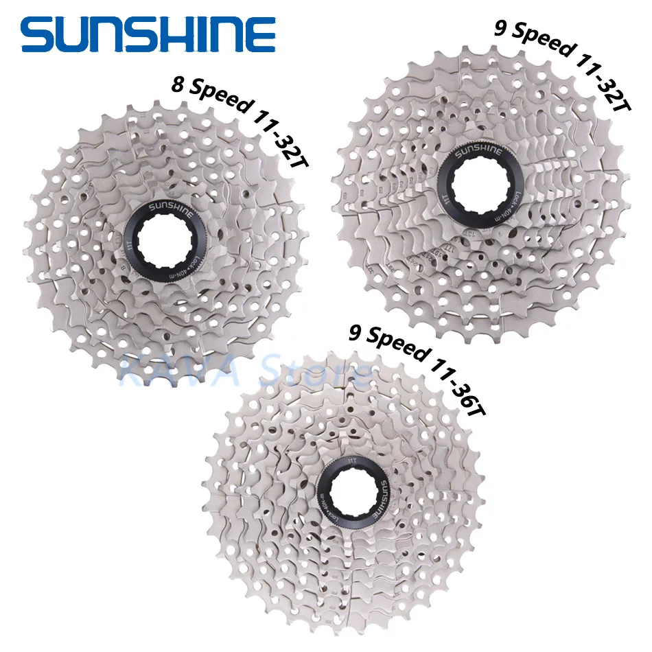 Offerte LUCE DEL SOLE 8 9 10 11 12 Velocità Ruota Libera MTB Mountain Bicicletta Della Bici Cassette Volano In Acciaio 32 36 40 42 46 50 T Compatibile per Shimano