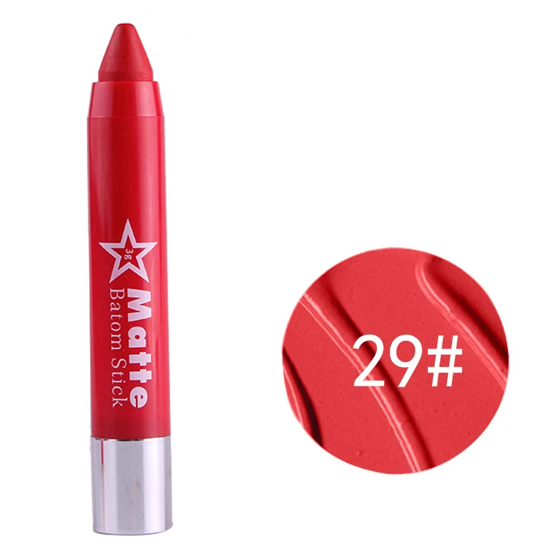 

5pcs 25 rotating lipstick permanent full lipstick have 8 Color Miss Rose Beautyful Silver lipstick pen end UV 8 color