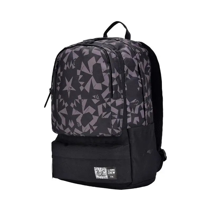 Li-Ning рюкзак унисекс из полиэстера, тренд, классическая спортивная сумка для жизни, Удобный спортивный рюкзак с подкладкой на молнии ABSN066 EJFM18 - Цвет: ABSN066 1H