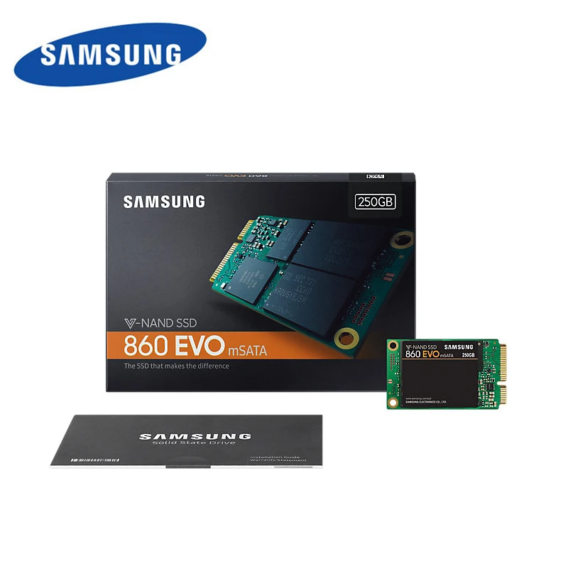 SAMSUNG Msata 860 EVO 250g 500g 1 ТБ Внутренний твердотельный накопитель(SSD) 500 Гб для настольного компьютера ноутбука MLC disco duro interno