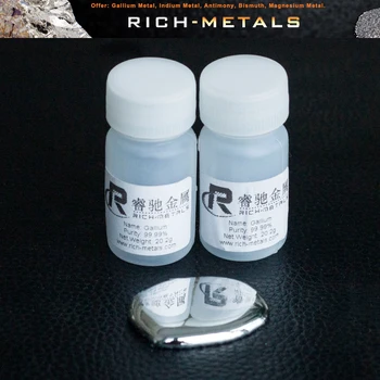 

Gallium Metal 20g 99.99% Pure