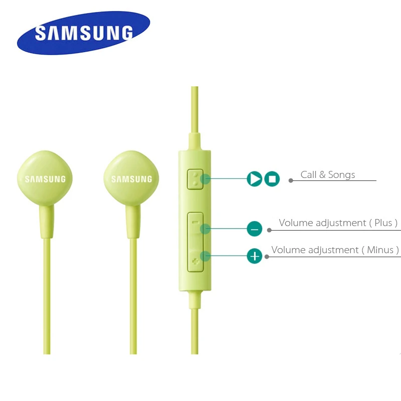 SAMSUNG Original HS130 3.5mm In-ear earphones with Micro earphone for xiaomi Samsung Galaxy S8 S8Edge Support Official Test