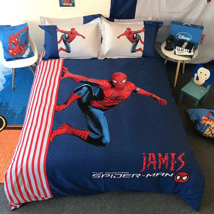 3d Printed Bedding Spiderman Comforter Set Single Queen King Size