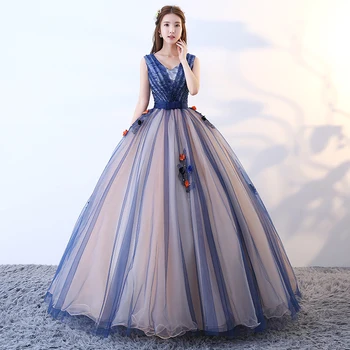 

Luxury Beads Quinceanera Organza Sweet 16 Dresses Girl Debutante Ball Gown Applique 2020 New Sleeveless Vestidos De 15 Anos