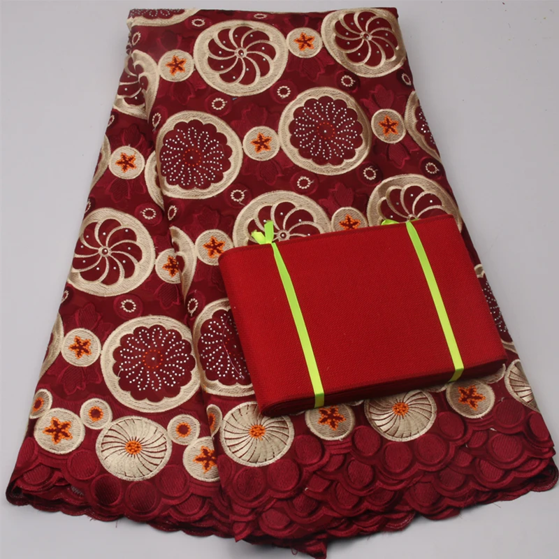 Африканская кружевная ткань высокое качество кружевная французская сетчатая ткань с бисером камни нигерийские швейцарские кружевные ткани для платья XY1927B-9