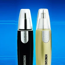 Электрический триммер для носа и волос, мужской прибор для бритья волос для мужчин с бритвенным носом