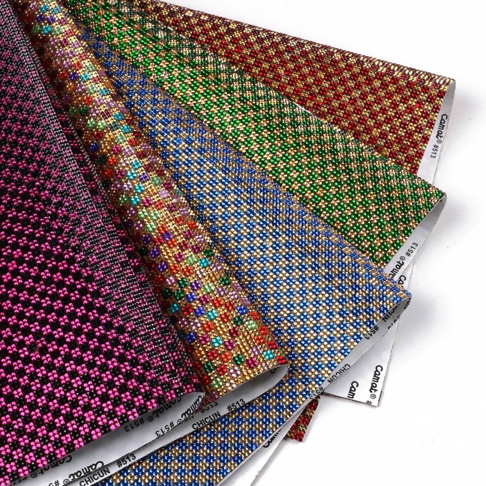 Resin Strass Mesh Trim Flat back Self Adhesive Rhinestones for DIY