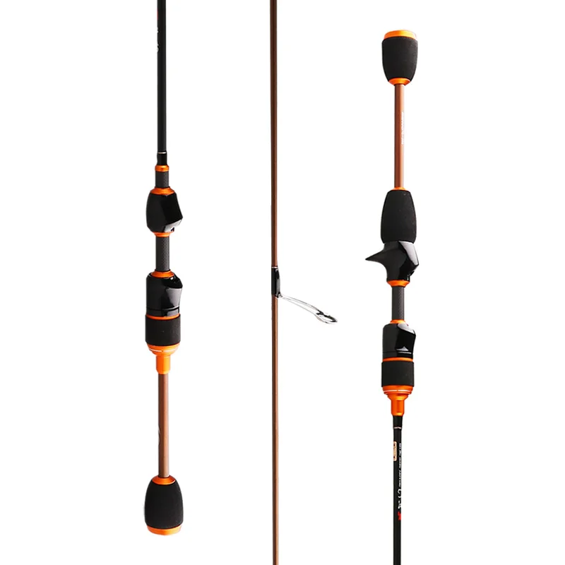 UL Tuning Lightweight Carbon Rod Telescopic Rod Cast Rotating Lake Fishing Rod Carbon Fiber 98