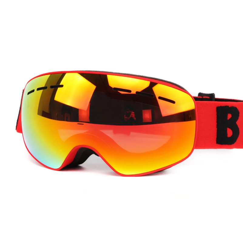 Новые профессиональные лыжные очки для сноуборда для мальчиков и девочек, двухслойные очки UV400, анти-запотевающие Лыжные маски, очки для детей от 4 до 15 лет