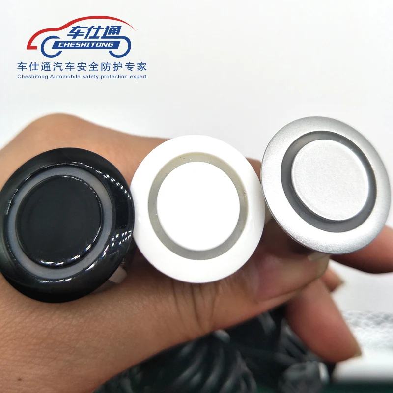 

1 Sensors No Drill Hole Saw 19mm Car Parking Sensor Kit Reverse Radar Sound Alert Indicator System