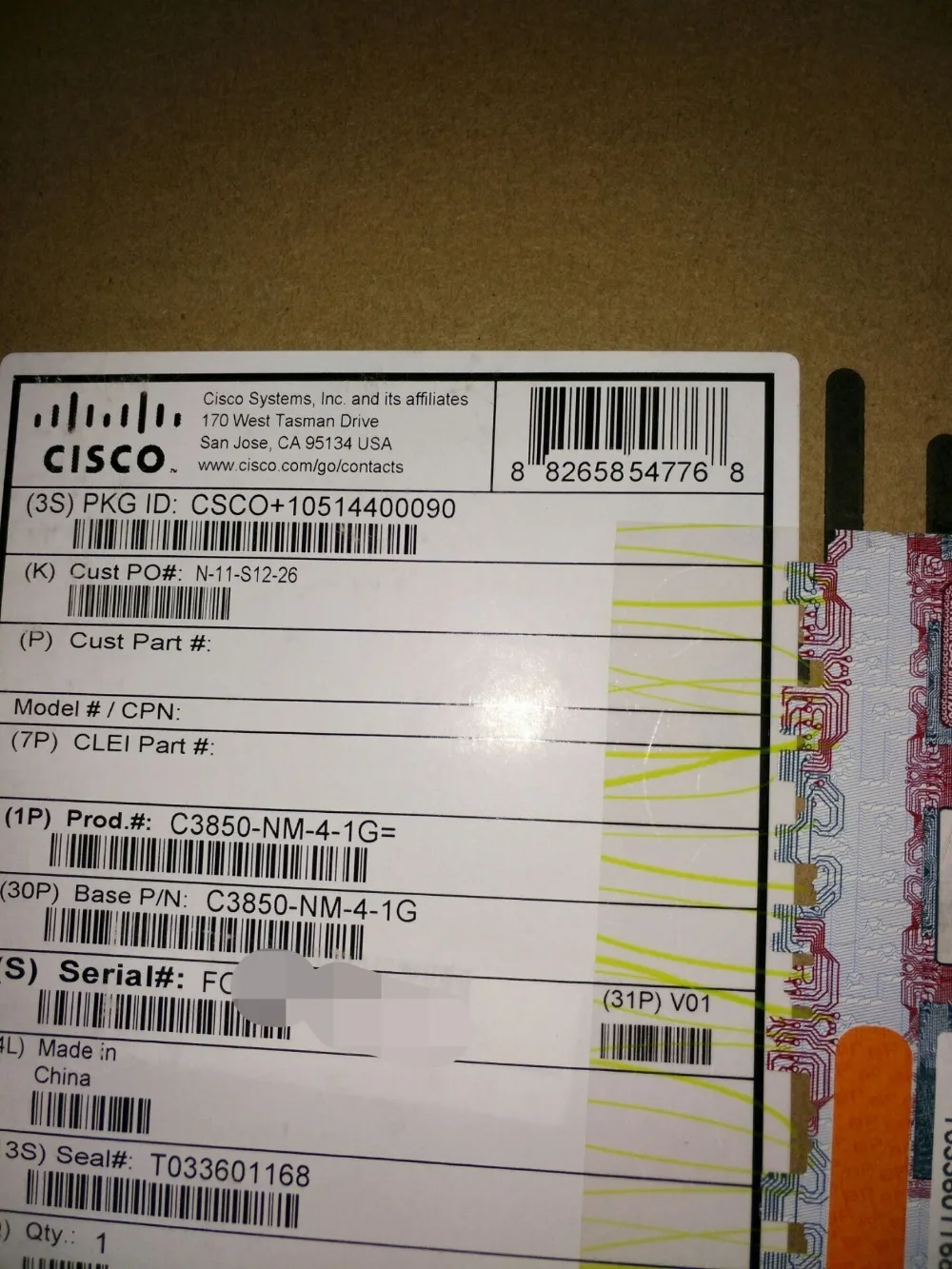НОВЫЙ CISCO C3850-NM-4-1G = Catalyst 3850 4 х 1GE Сетевой Модуль С Быстрой доставкой |