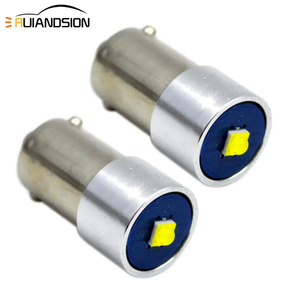 2 шт. 5 Вт Неполярные 12V 24V BA9S T4W BAX9S H6W 435 H21W BAY9s 1 SMD C'ree светодиодный индикатор парковки задним ходом, бортовой светильник ксенон белый