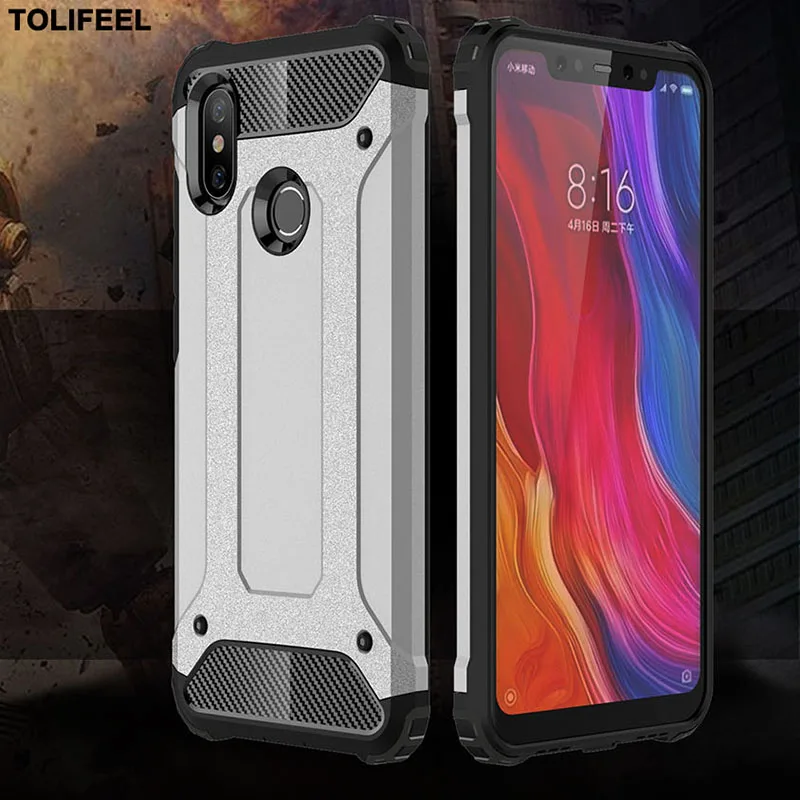 Case For Xiaomi Mi 8 Cover Mi8 Lite SE Cases Shockproof Slim Armor Rubber Matte Phone |