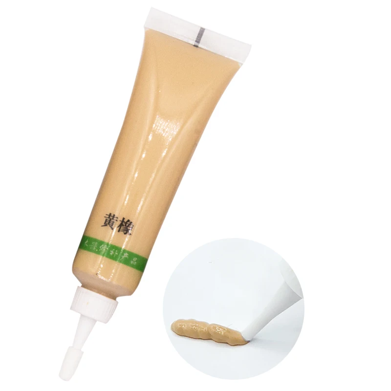

18g Yellow rubber Furniture Scratch Remover Floor Paste Repair Pen Solid Wood Furniture Refinishing Paste Repair Paint