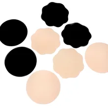 1 пара сексуальный бюстгальтер прокладка многоразовый самоклеющийся силиконовый бюстгальтер накладки на соски нагрудные наклейки Женские аксессуары