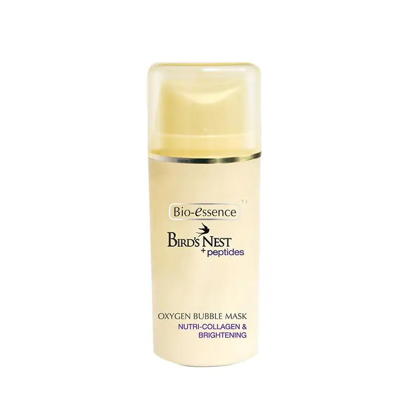 Bio essence Bird's nest peptides jade like stone embellish bubble mask moisturizing collagen