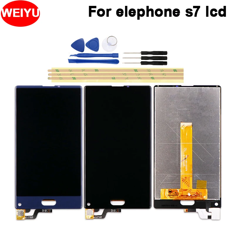 

Weiyu For Doogee Mix Lite LCD Display And Touch screen 1280x720 5.2Inch Digitizer Assembly Replacement+Tools+3M Tape