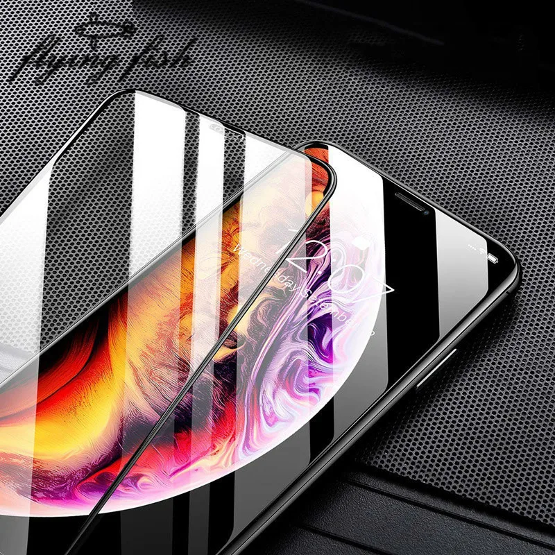 9 H 5D изогнутые закаленное Стекло для iPhone X XS Max XR 7 8 6 6s плюс защитный фильм на 5 5S 5C SE