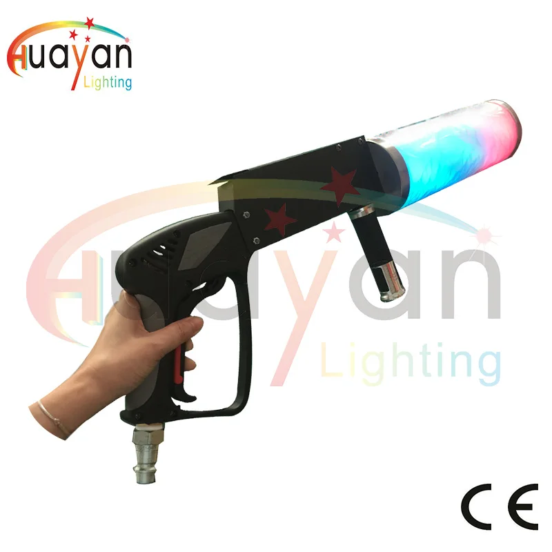 Сценический эффект LED Co2 Jet пулемет с 3 м co2 ШЛАНГ для оборудования DJ Освещение Cannon