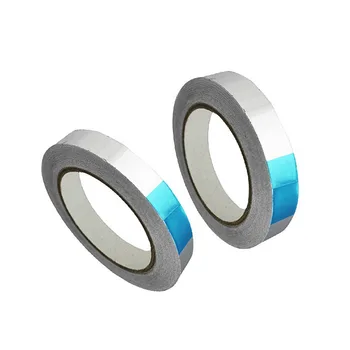 

10pcs BGA Aluminum Foil Tape 30MM Width 40M Roll Heat Reflection High Temperature Adhesive Insulation Protective Tape