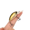 Trulinoya DW40 32mm 2.7g Mini Crank Fishing Lure Cute Hard Bait Diving Depth 1.8m with Treble Hooks Have Fun From Easy Fishing ► Photo 1/6