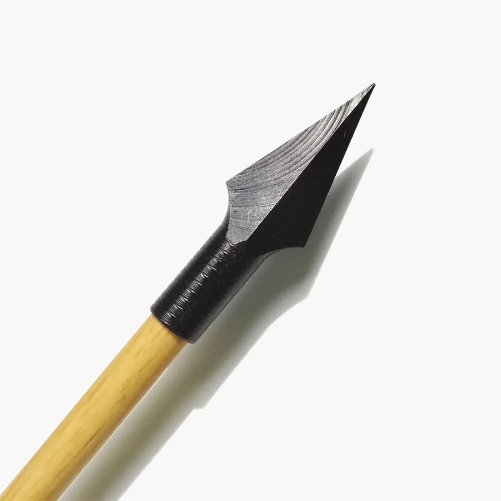 24pcs Steel Broadhead Archery Hunting Arrow Tips Arrow Points for Wood