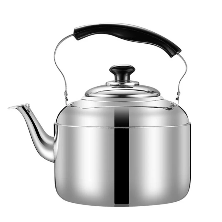 Stainless Steel Kettle Whistling Tea Coffee Kitchen Stovetop Induction for home kitchen camping picnic 4L 5L 6L | Дом и сад