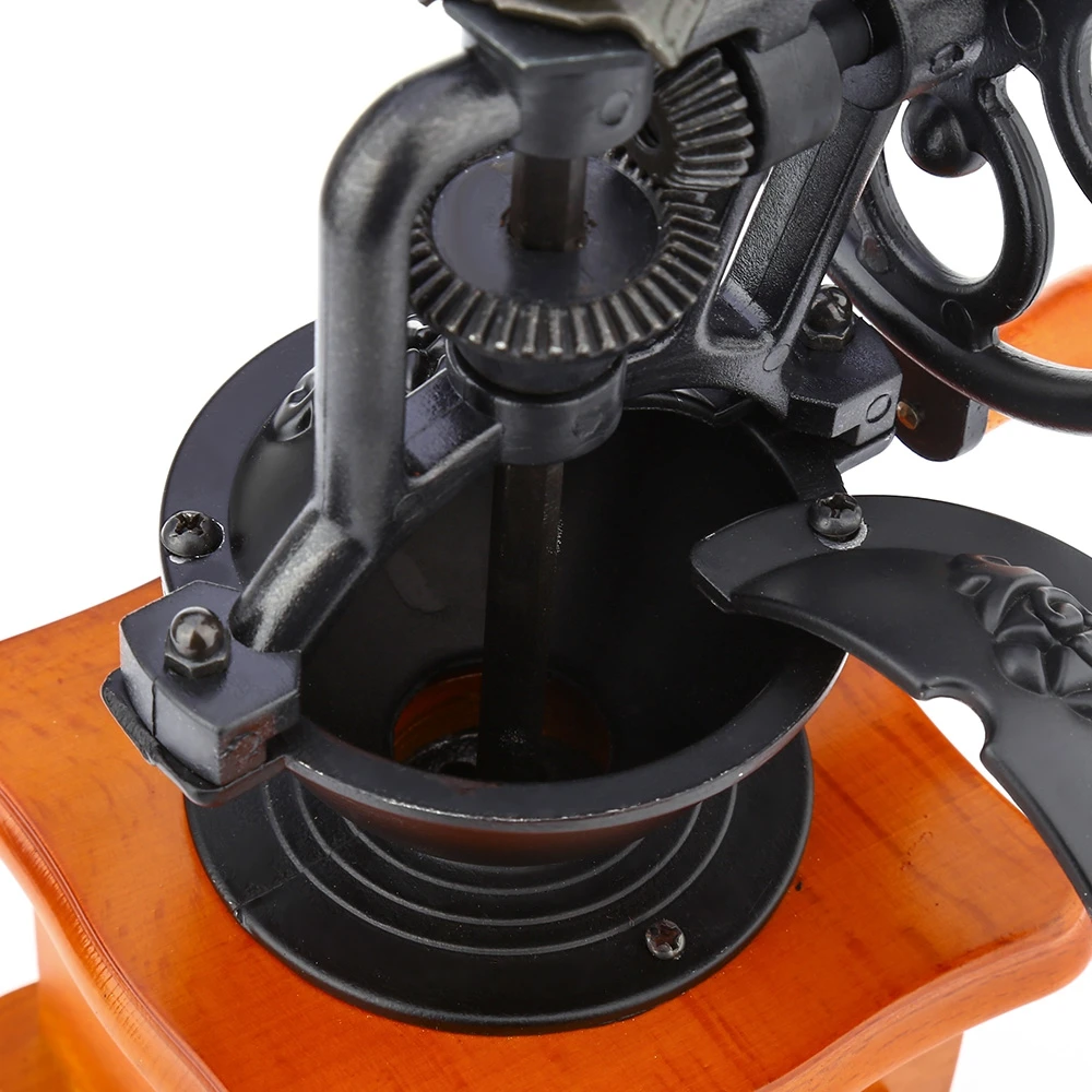 Retro Style Burr Manual Coffee Grinder Hand Grinding Machine Hand crank