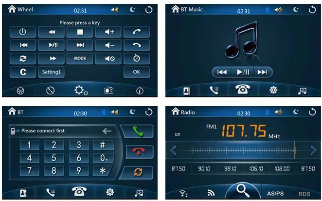 Discount Free shipping two din car dvd player for Chevrolet Cruze with GPS/IPOD/Bluetooth/CAN BUS 9
