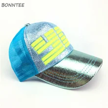 Бейсболка s Женская дышащая Регулируемая унисекс Snapback женская s Лоскутная уличная шикарная пара Кепка в Корейском стиле